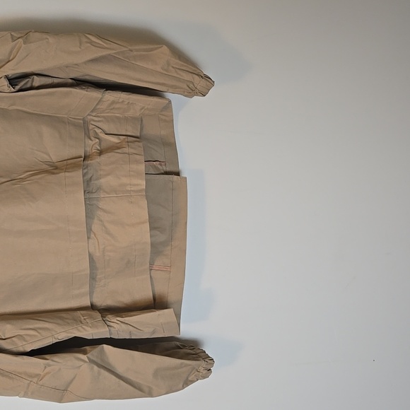 NWT Universal Standard Tan/Khaki Cropped Trench Coat Size 14-16 - Picture 7 of 13